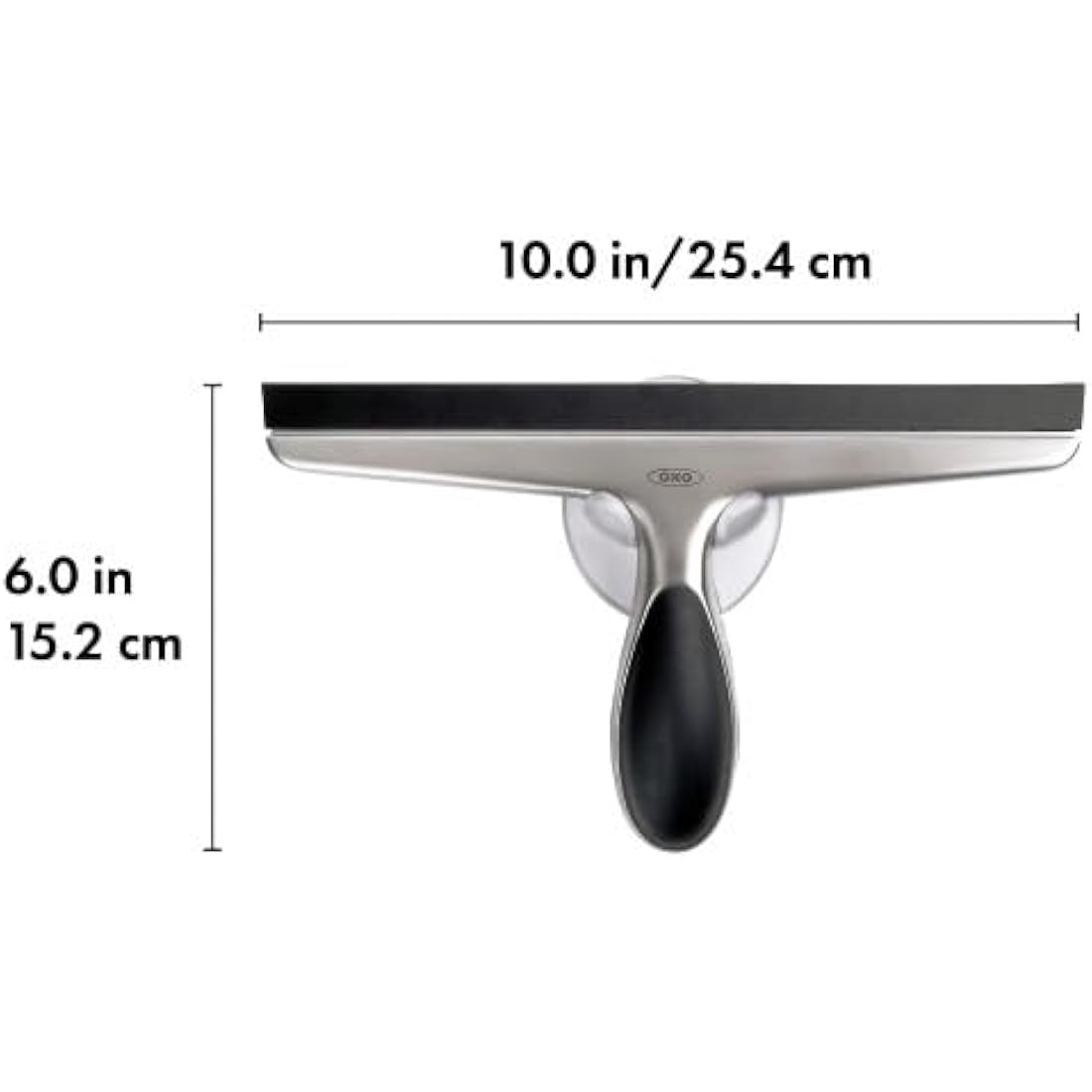 OXO Good Grips Shower Squeegee – Stainless Steel Bathroom Cleaner
