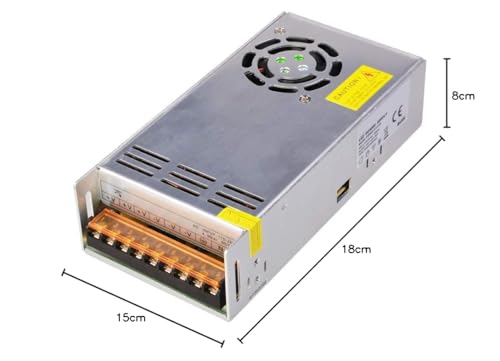 Dapenk 24V 600W LED Driver Power Supply – Aluminum Transformer PS600-24V