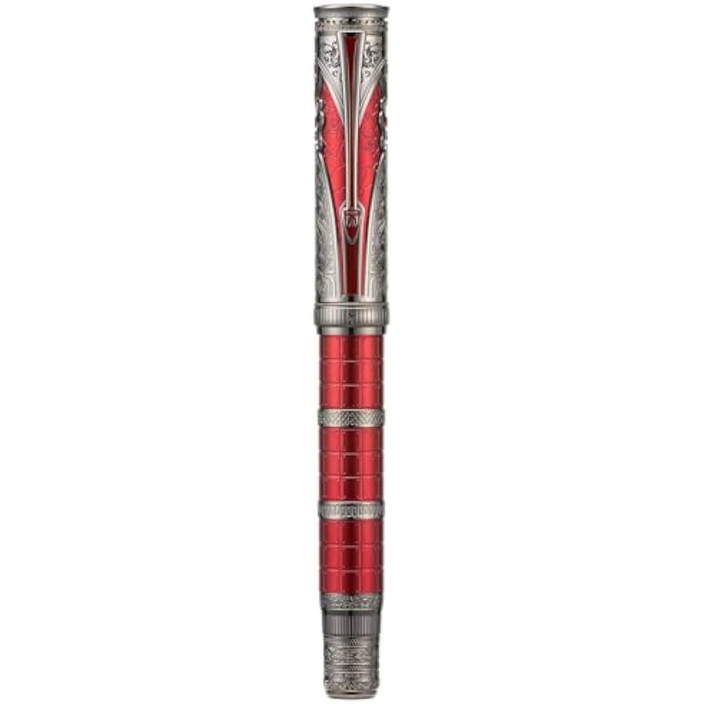 Hongdian D5X Fountain Pen – Qin Dynasty Retro Totem Fine Nib Gift Set
