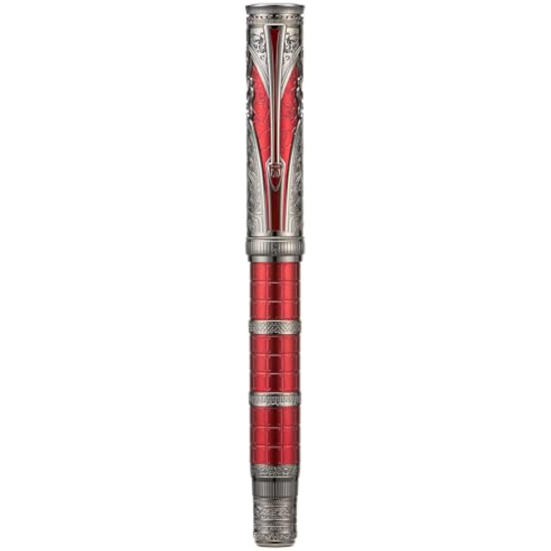 Hongdian D5X Fountain Pen – Qin Dynasty Retro Totem Fine Nib Gift Set