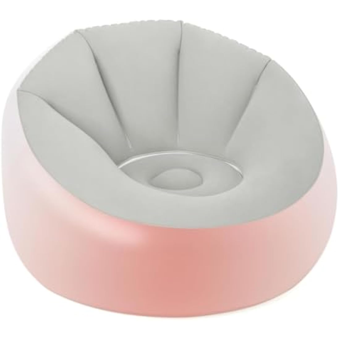 Jolof Store Inflatable Armchair with 7-Color LED Lights – Grey