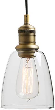 Jolof Store Industrial Glass Pendant Light – Antique Edison Chandelier
