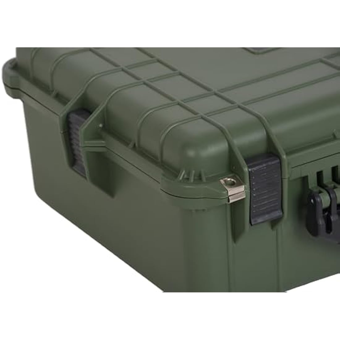 MEIJIA Waterproof Hard Camera Case with Custom Foam - Green (20.62")
