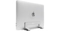 Macally Universal Vertical Laptop Stand 13"-17" - Aluminium Silver