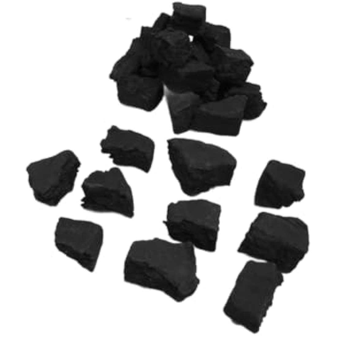 The Stove Wizard 30 Mixed Ceramic Coals for Living Flame Gas Fires