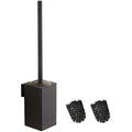 BGL Wall-Mounted Square Toilet Brush Holder | 304 Stainless Steel Black