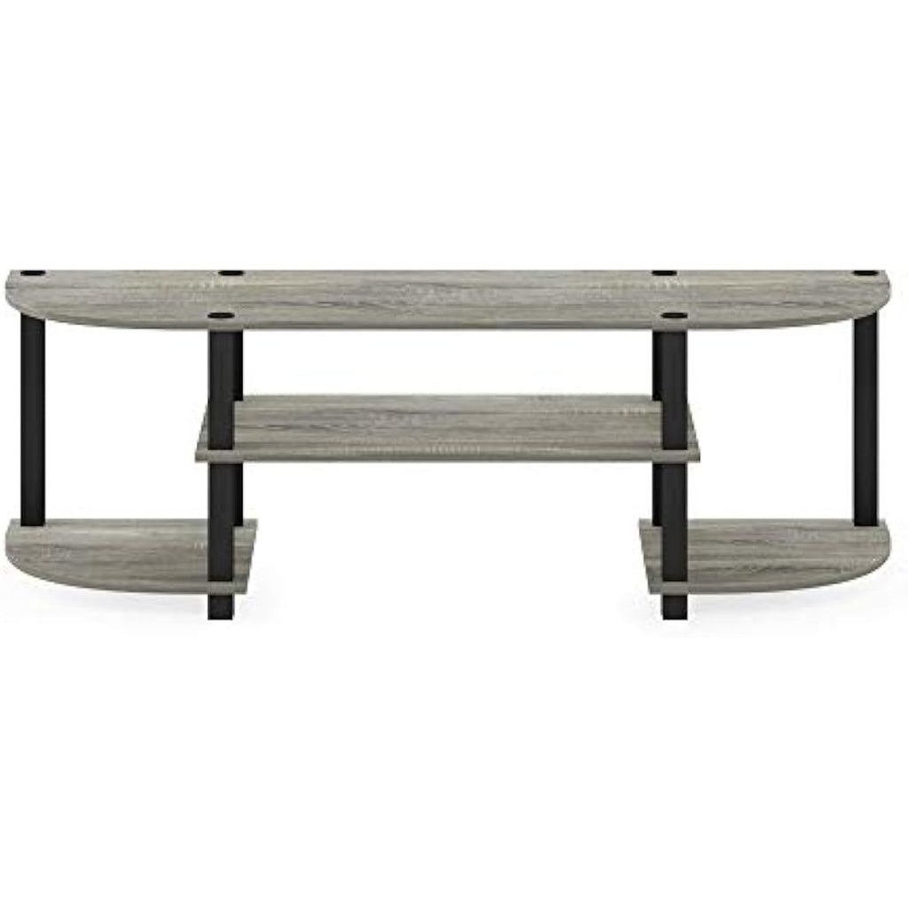 Furinno Wide TV Stand - Modern Entertainment Center for 55 Inch TV
