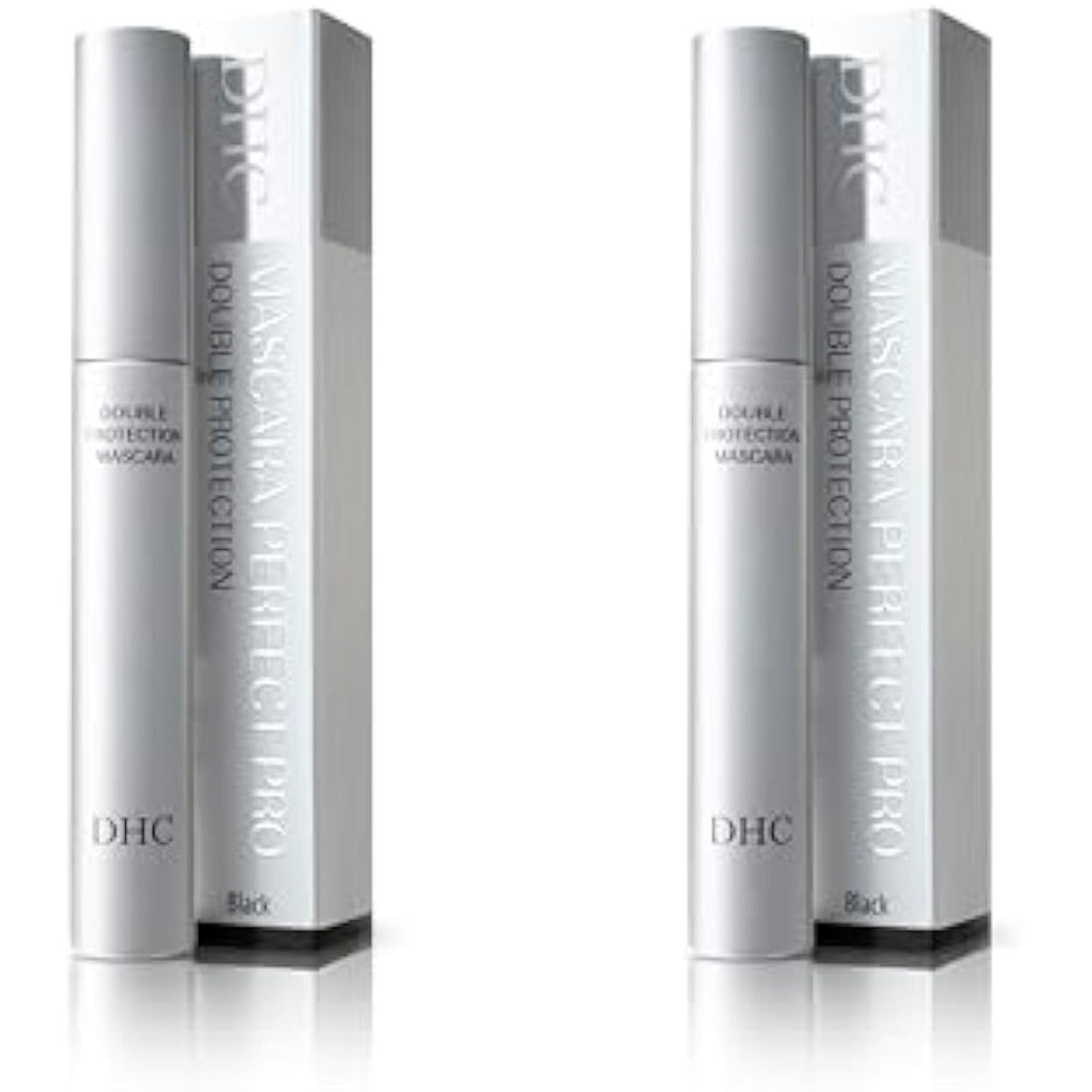 DHC Mascara Perfect Pro Double Protection - Black Tubing Mascara, 2 Pack