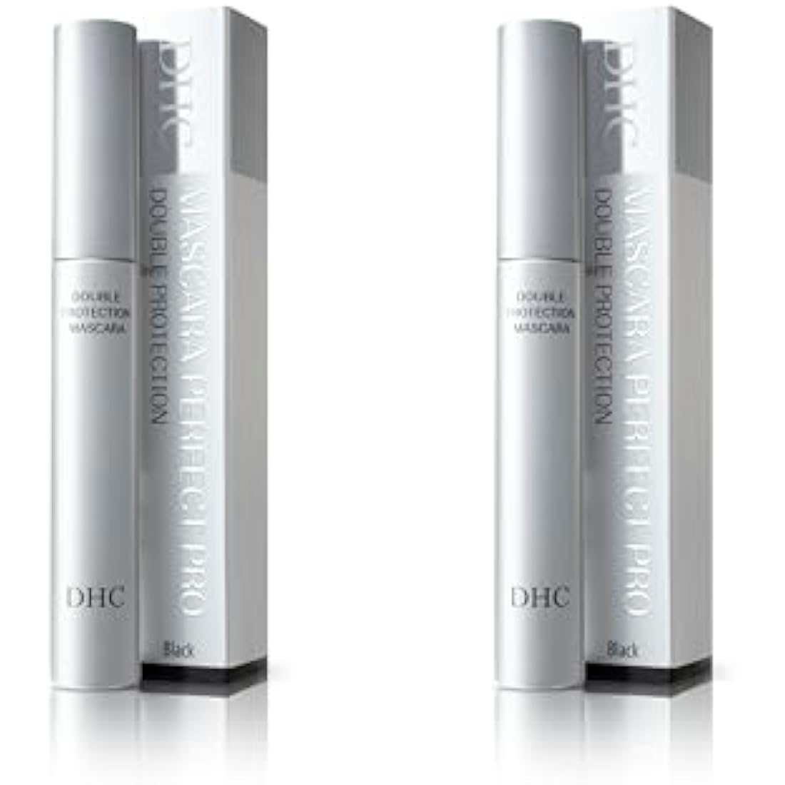 DHC Mascara Perfect Pro Double Protection - Black Tubing Mascara, 2 Pack