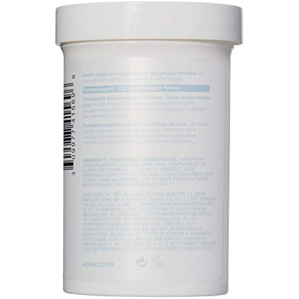 Almay Longwear & Waterproof Eye Makeup Remover Pads - 120 Count
