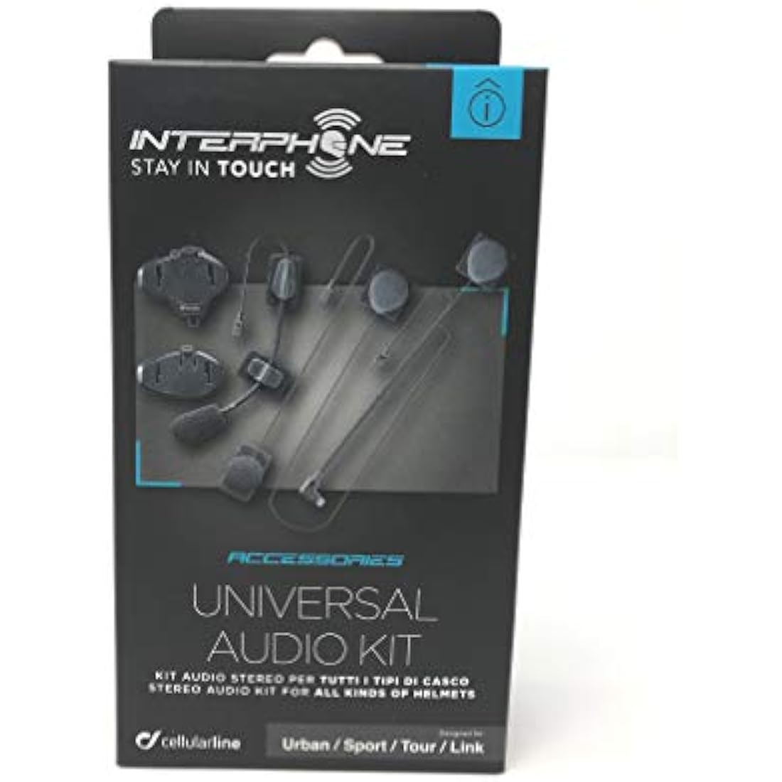 Interphone Audio Kit Replacement Set for Avant Tour Sport Link Urban