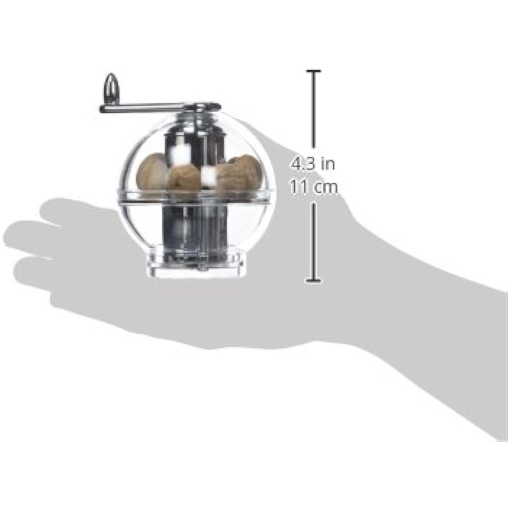 Peugeot Tidore Nutmeg Grinder – Acrylic Mill with Storage – 11 cm