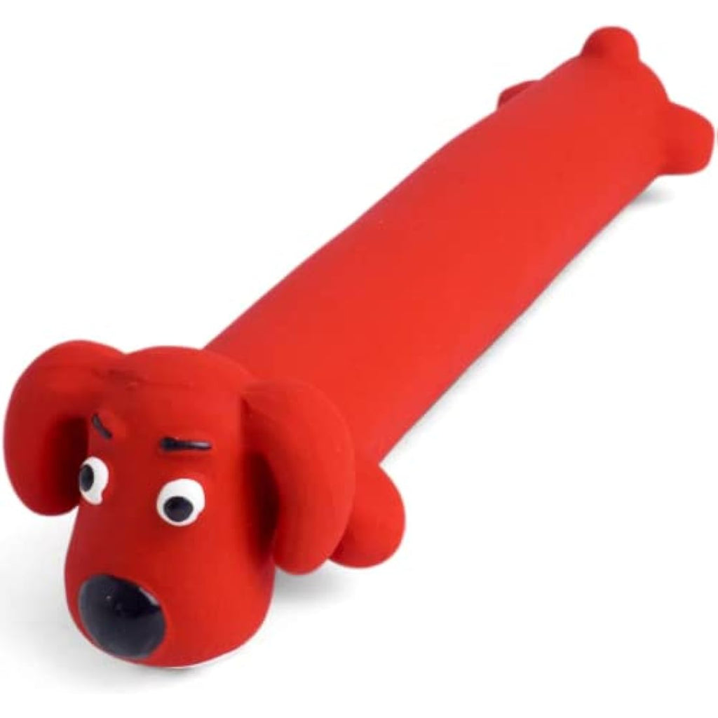 Petface Latex Loofas Squeaky Dog Toy – Soft Chew Training Toy