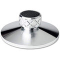 Pro-Ject Clamp It Record Clamp - CNC Aluminium with Leather - Silver