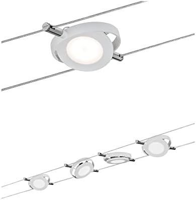 RoundMac LED Wire System – 4x4W White Matt Metal Set