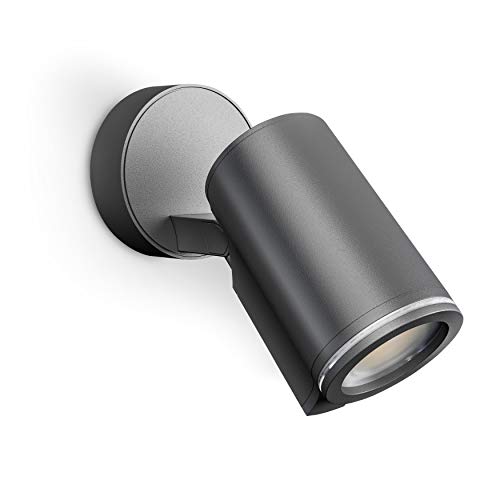 Steinel Spot ONE LED Outdoor Spotlight – Anthracite Aluminium Wall Light