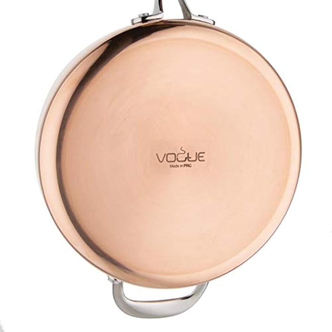 Vogue Tri-Wall Copper Saute Pan – 240mm Induction Compatible