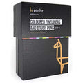 Etchr Coloured Fineliners and Brush Pens – 16 Piece Waterproof Set