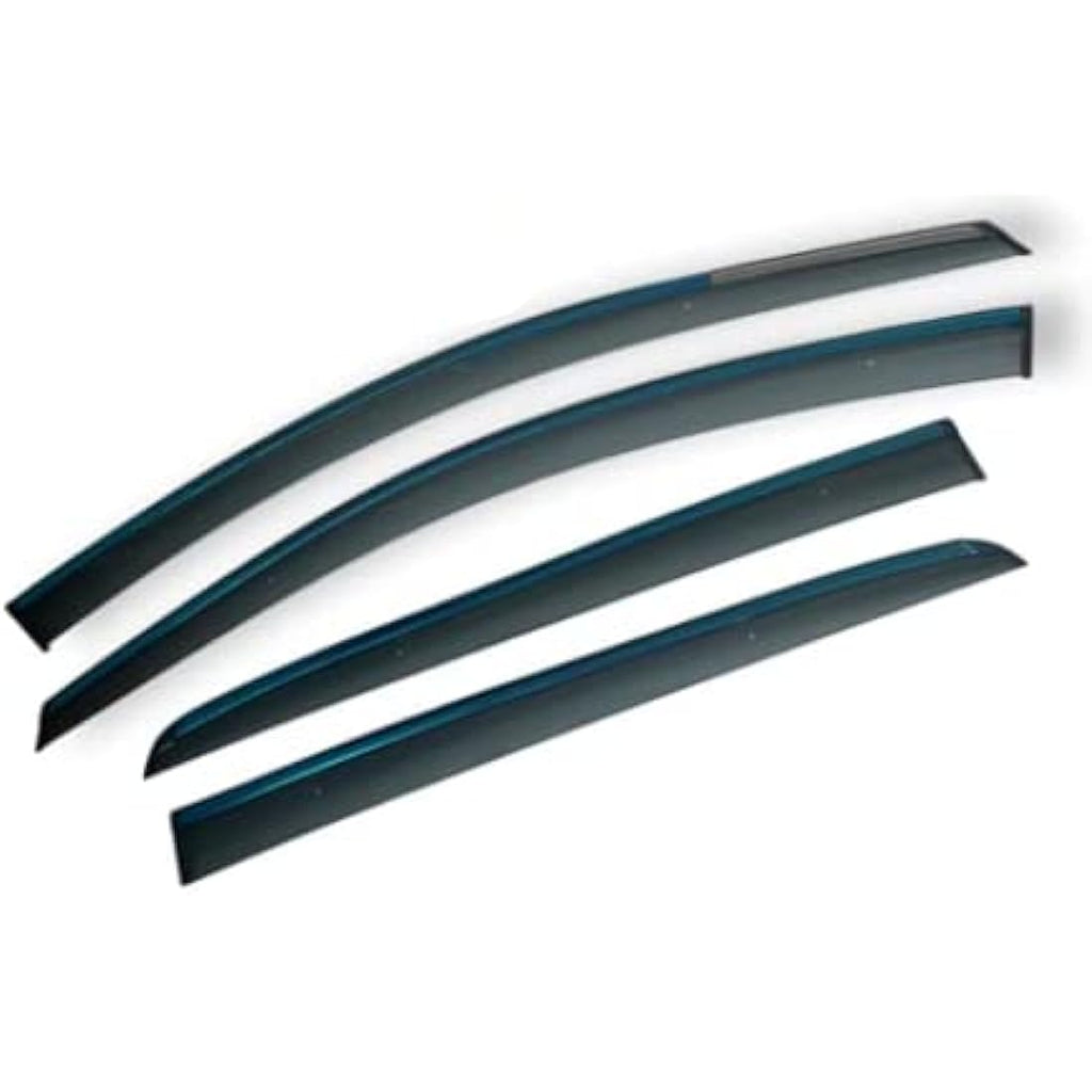 K-KONNEKT Wind Deflectors for VW Golf MK7 2014-2019 | Smoked Black