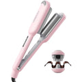 TYMO ROVY Hair Waver - 25mm Ionic Ceramic Deep Wave Crimper, Pink