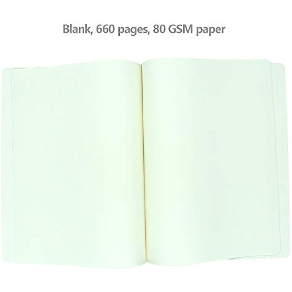 Jolof Store Thick Sketchbook – 660 Pages Faux Leather A4 Journal