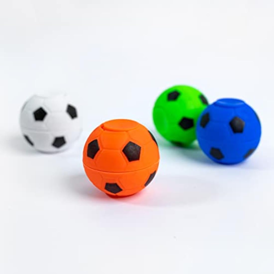 Toyseum Football Fidget Spinners - 20 Pack Party Bag Fillers for Kids