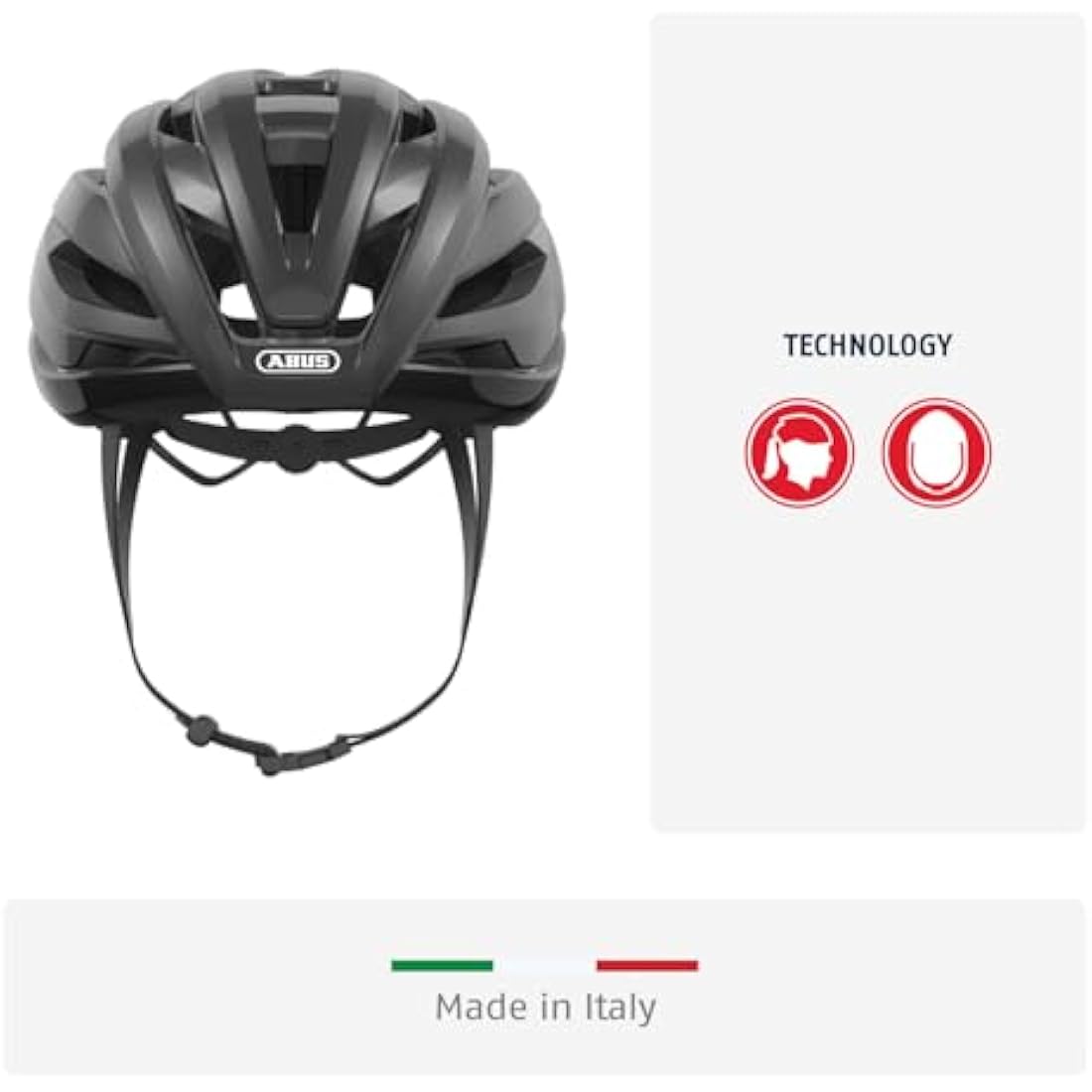 ABUS StormChaser Road Bike Helmet – Lightweight Vented Cycling Helmet