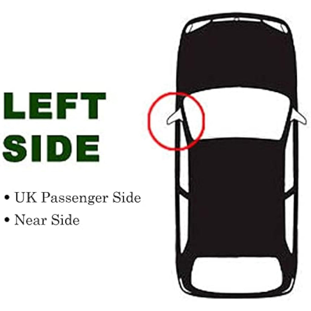 Peugeot 208 (2012-2019) Heated Wing Mirror Glass - Left Passenger Side