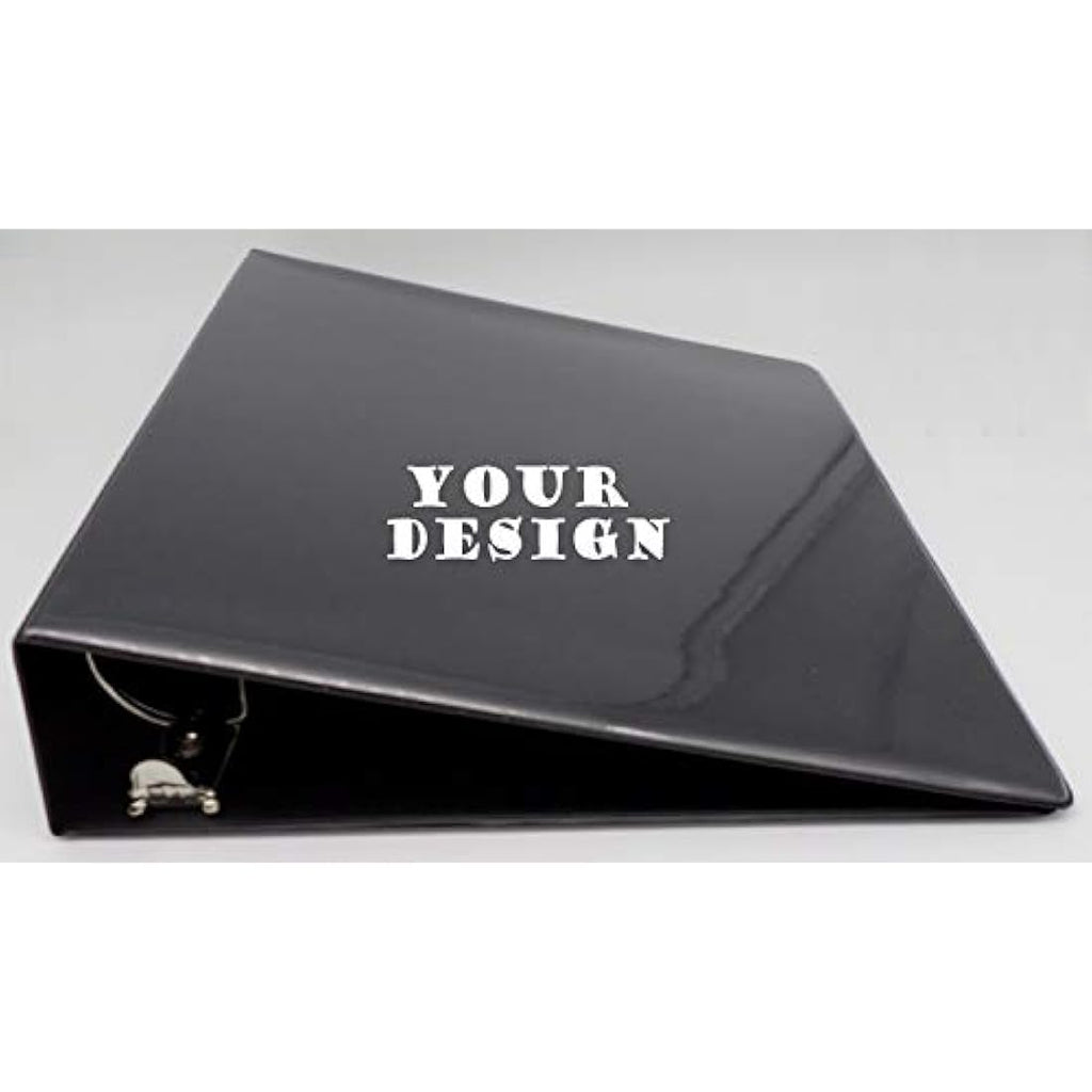 docsmagic.de 3-Ring Card Album with 50 18-Pocket Sideloading Pages - Black