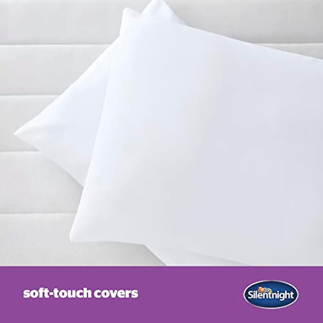 Silentnight Deep Sleep Pillows 2 Pack – Medium Support Hollowfibre