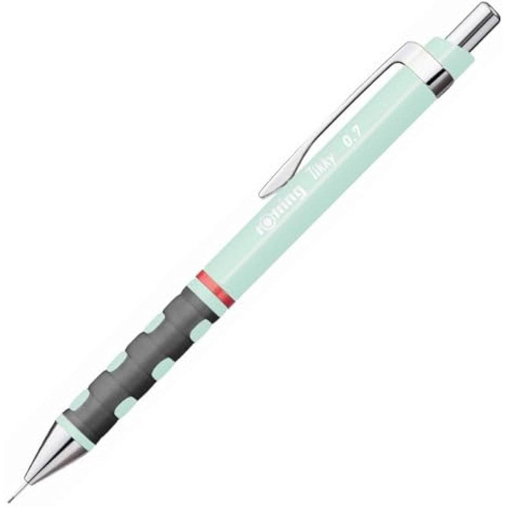 rOtring Tikky Mechanical Pencil 0.7mm HB - Opal Blue Pastel (12 Count)