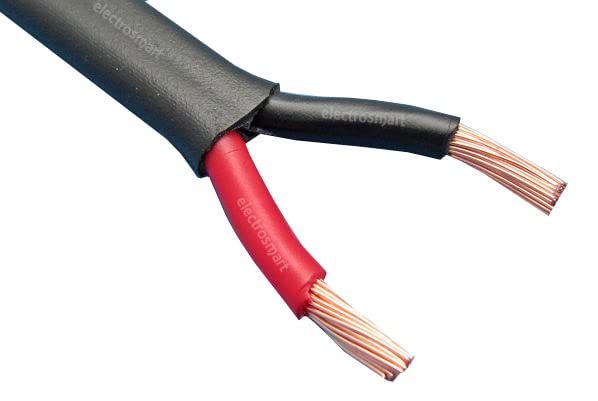 Electrosmart 2.5mm 29A Twin Core Thin Wall Automotive Marine Cable - 20m