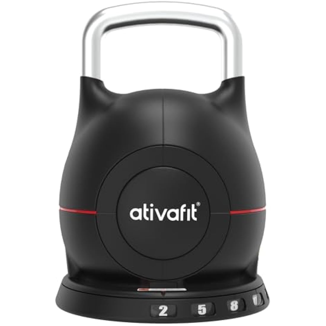 ATIVAFIT 20kg Adjustable Kettlebell – 7-in-1 Home Gym Strength Training