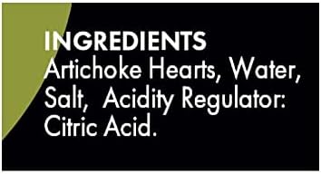 Epicure Artichoke Hearts in Salted Water – 390g (Pack of 12)