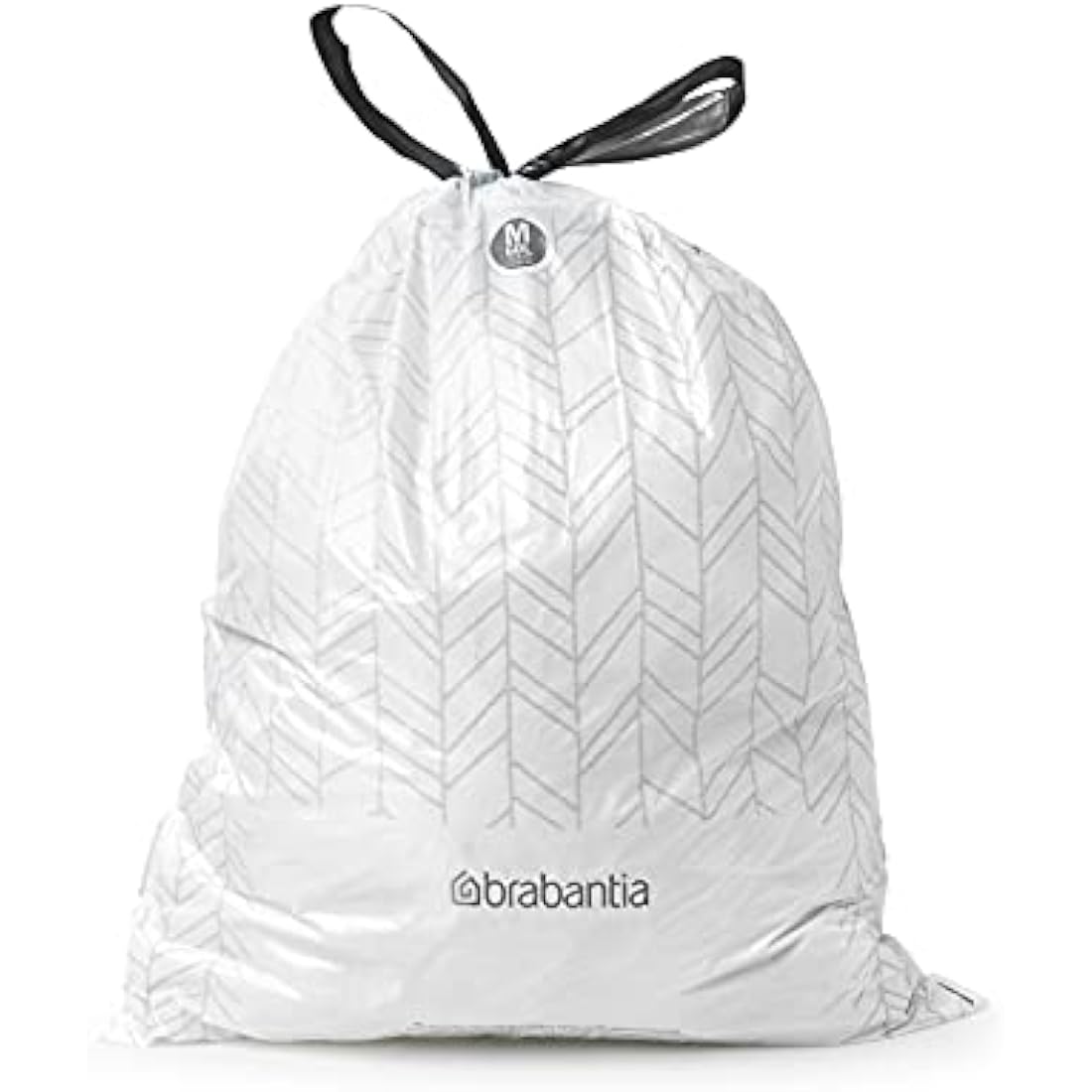 Brabantia PerfectFit Bin Liners Size M 60L - 40 White Trash Bags