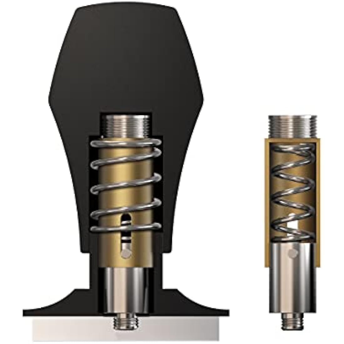 Normcore V4 Calibrated Espresso Tamper - 58.5mm Spring-Loaded Matte