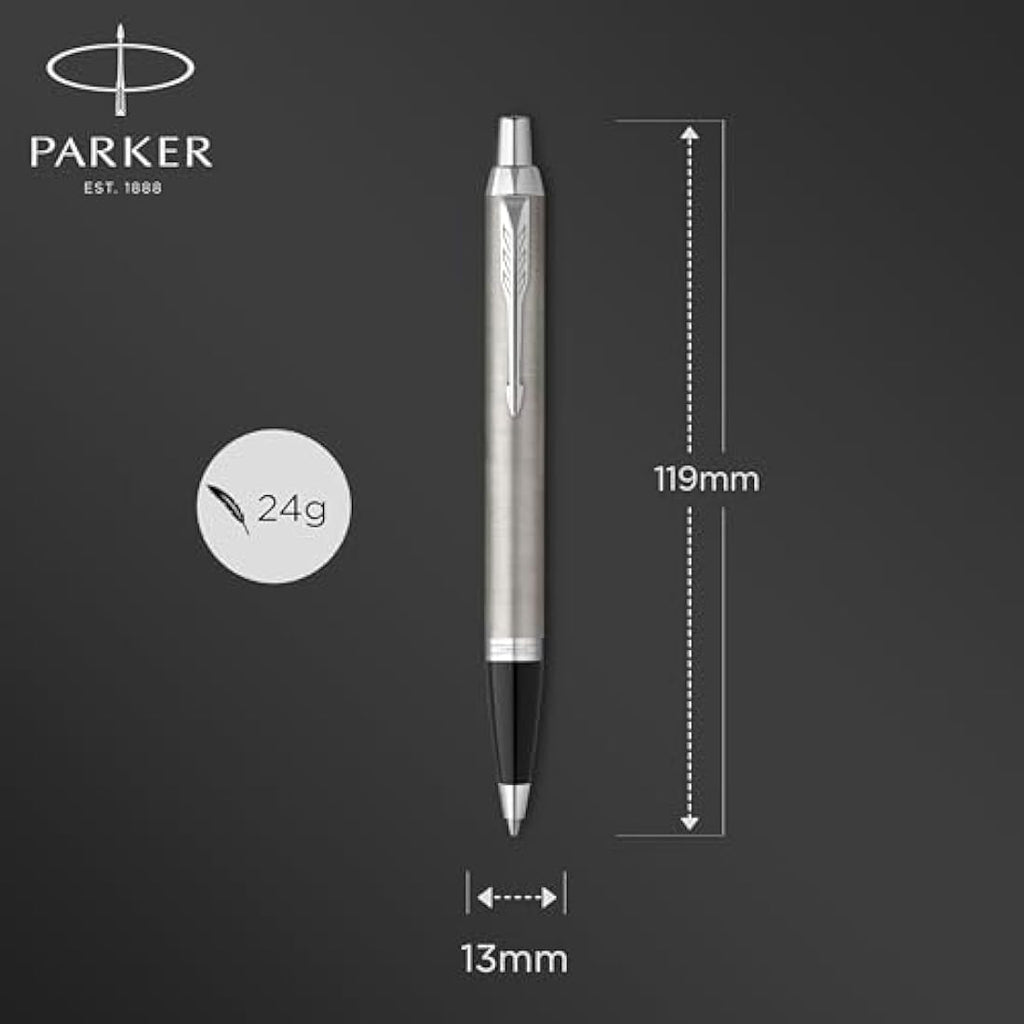 Parker IM Duo Gift Set | Fountain & Ballpoint Pen | Stainless Steel