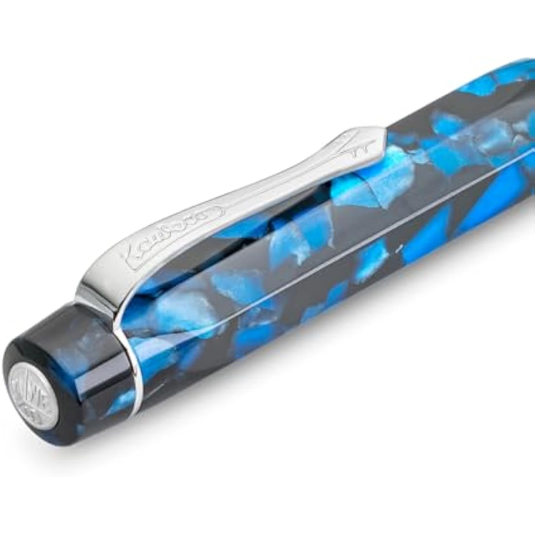 Kaweco Art Sport Fountain Pen – Pebble Blue Acrylic, Fine Steel Nib