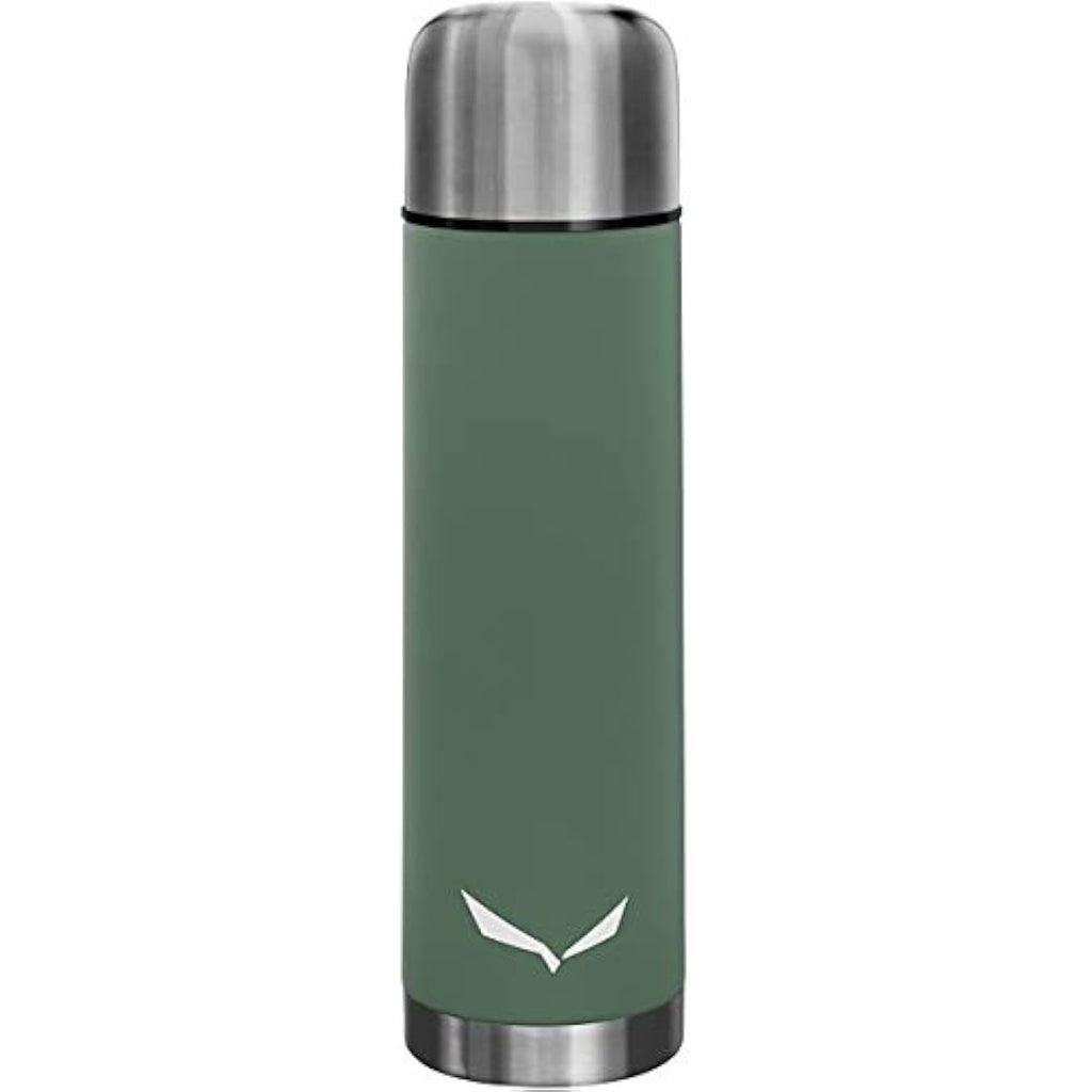 Salewa Rienza 1L Insulated Stainless Steel Thermal Bottle - Duck Green