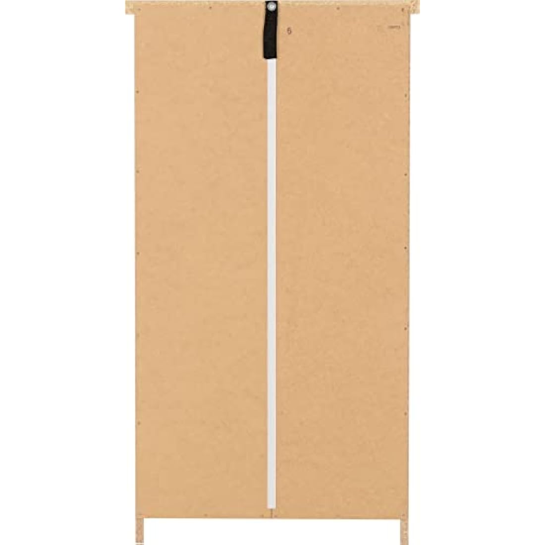 Seconique Nevada 5 Drawer Narrow Chest – White High Gloss Dresser