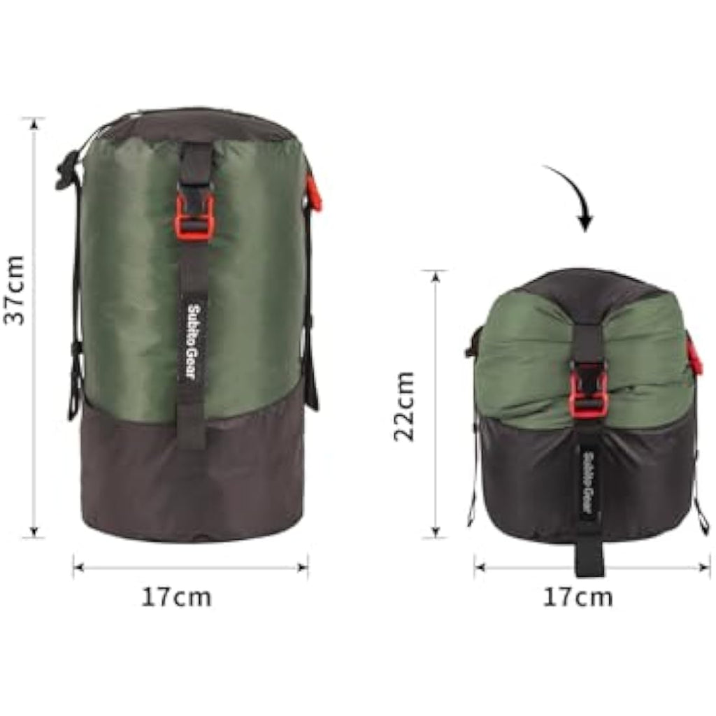 70D Nylon Compression Stuff Sack for Camping & Hiking