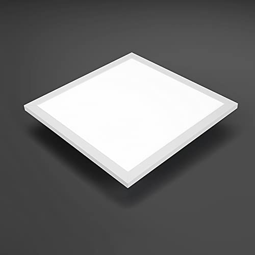 IMPTS LED Panel Ceiling Light – 24W Ultra Flat Square Warm White 40x40cm
