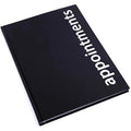 Jolof Store 6 Assistant Salon Appointment Book – Black Daily Planner