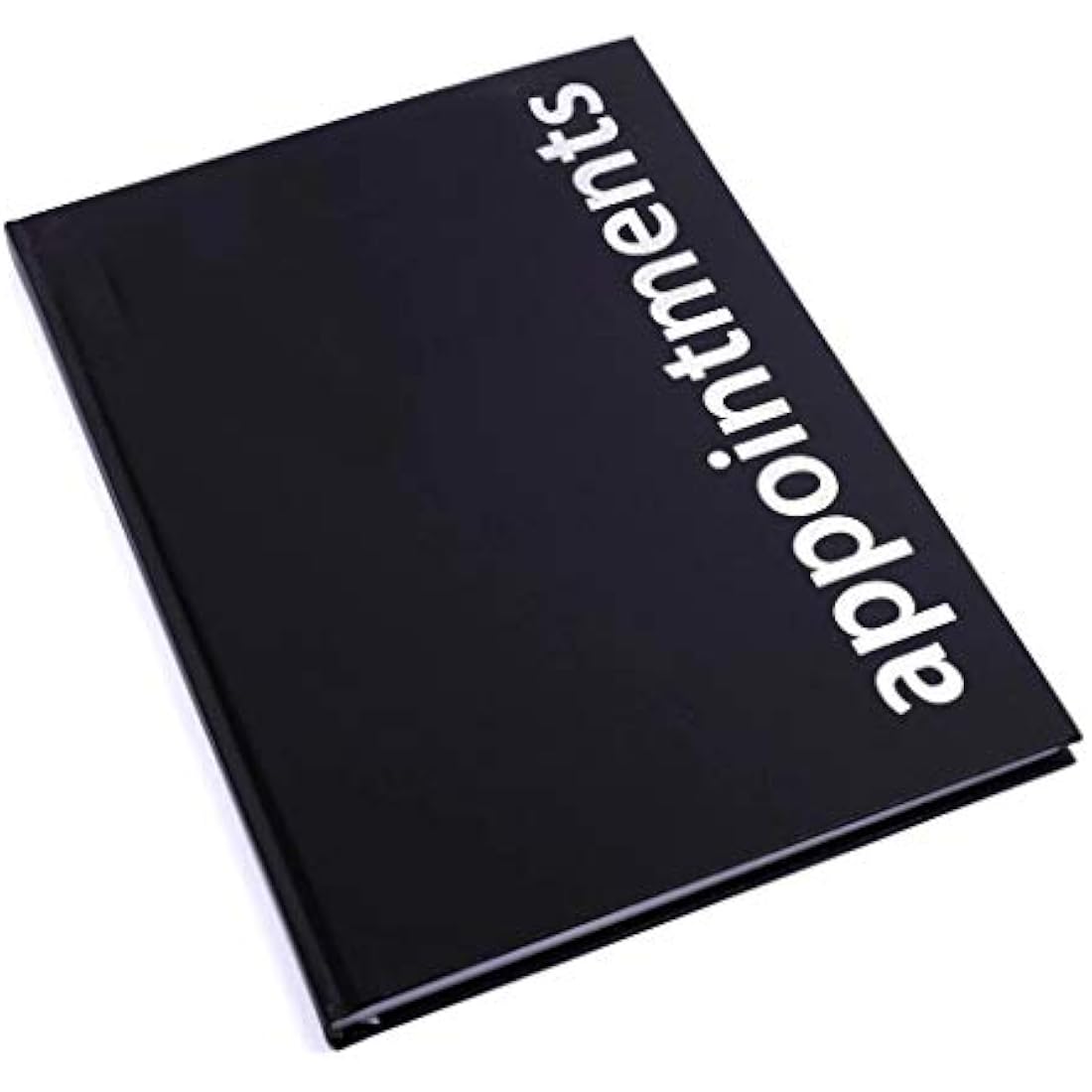 Jolof Store 6 Assistant Salon Appointment Book – Black Daily Planner
