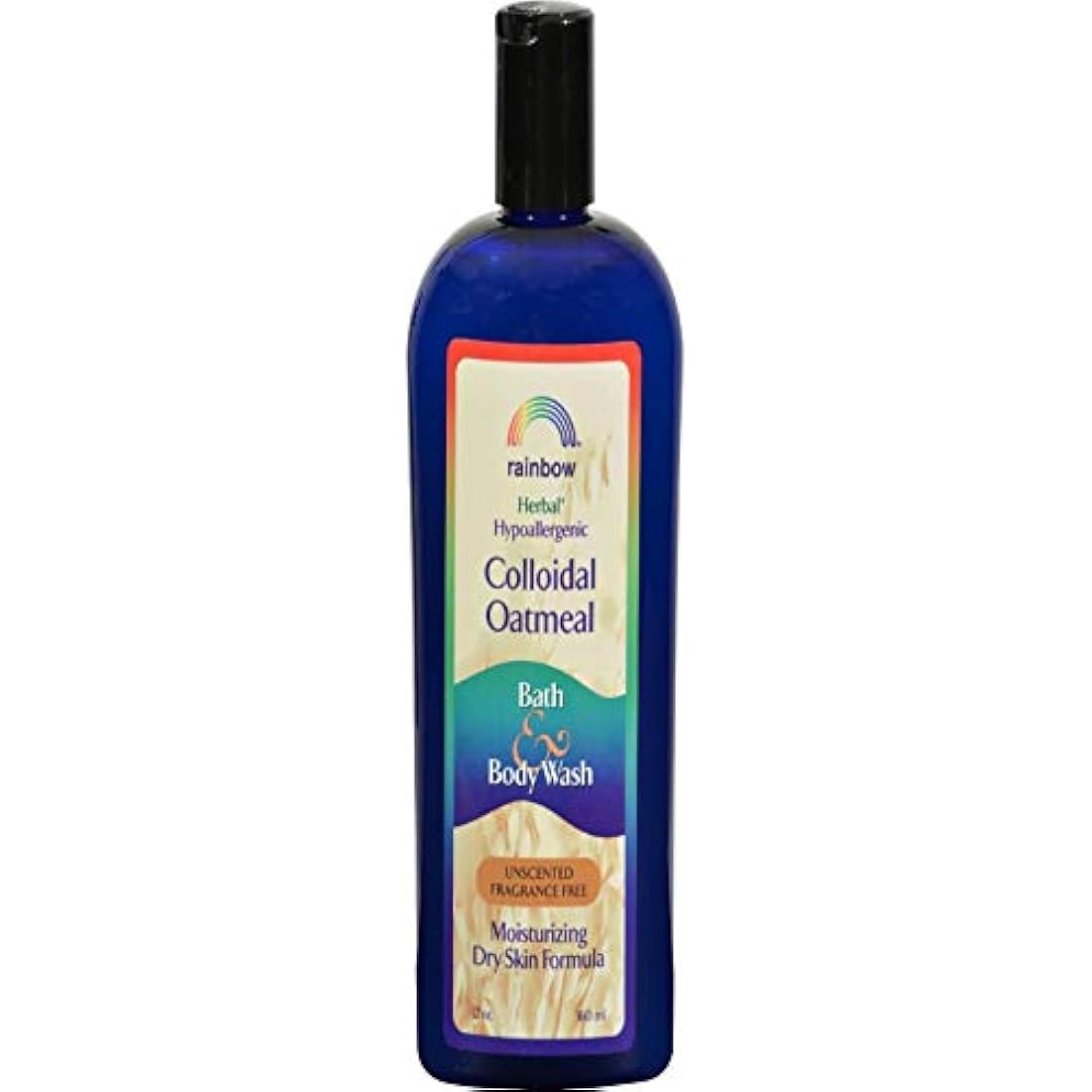 Rainbow Research Colloidal Oatmeal Bath & Body Wash - Fragrance Free, 12oz