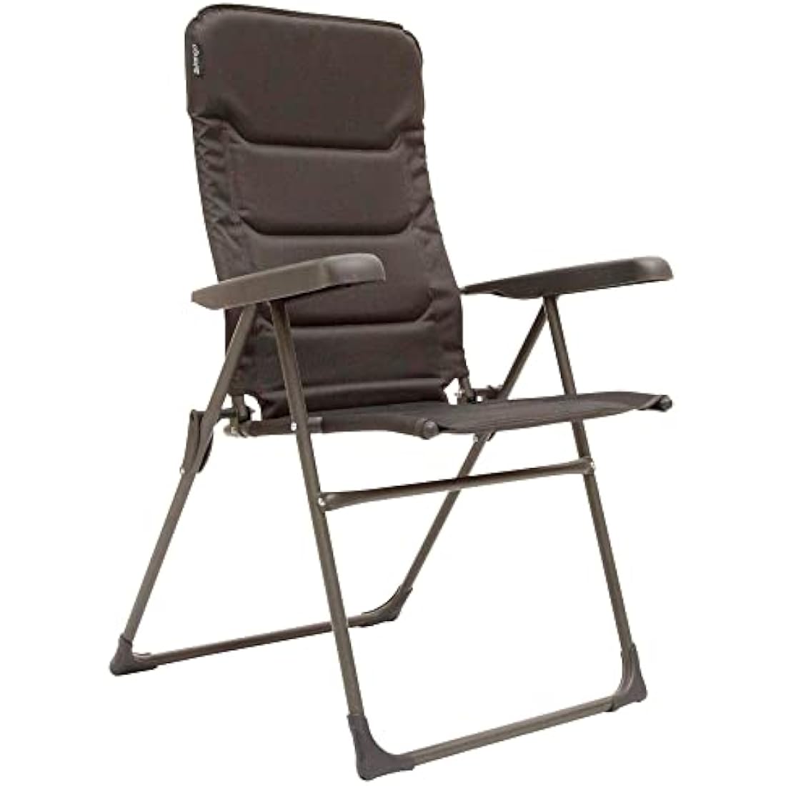 Vango Hampton Tall Folding Camping Chair - Excalibur Grey Outdoor Seat
