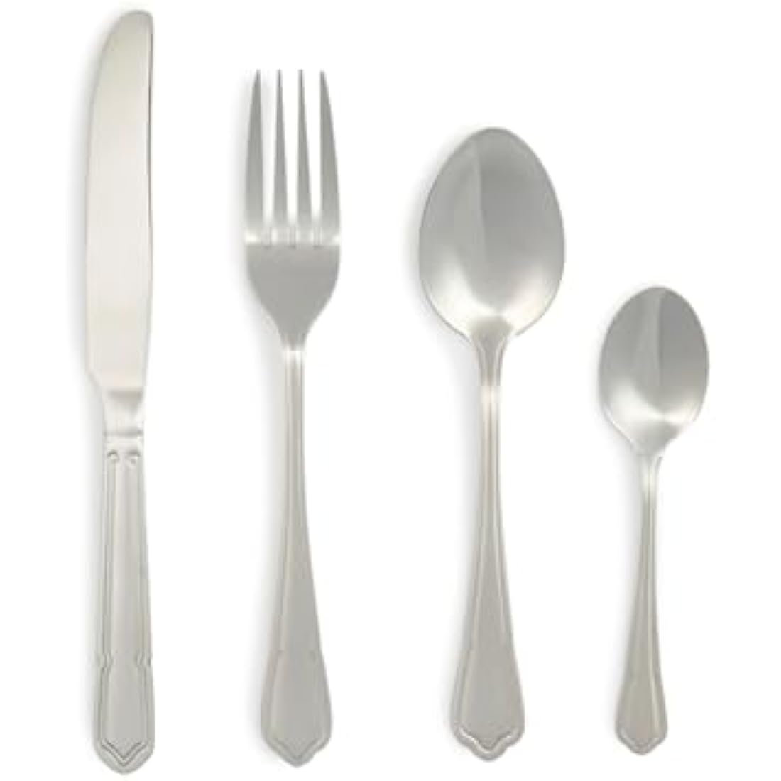 Salter Richmond 24-Piece Cutlery Set | 18/10 Stainless Steel Flatware