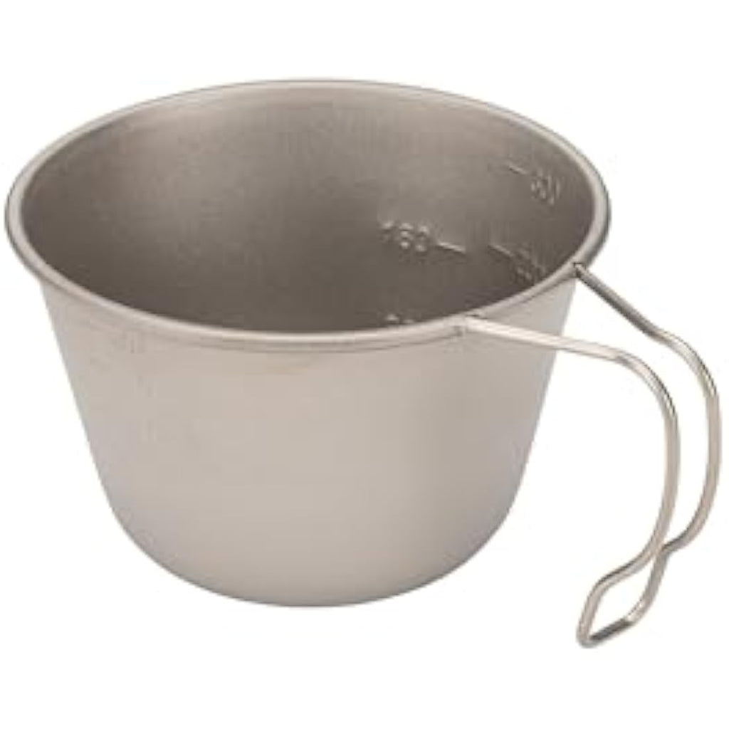 Snow Peak Titanium Backpackers Cup – Ultralight 322ml Stackable Cup