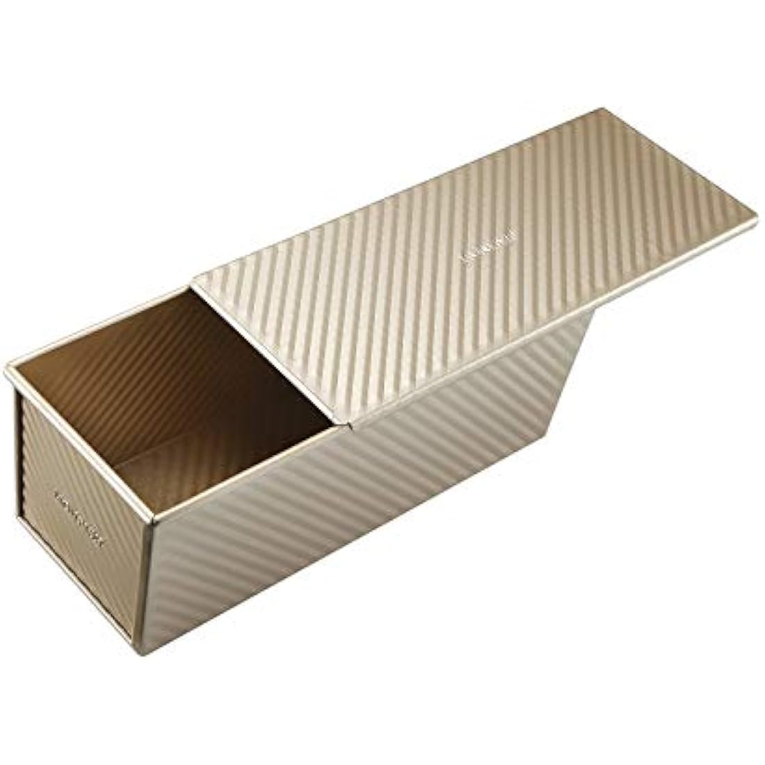 Monfish Pullman Loaf Pan with Lid – Non-Stick 1000g Large Bread Tin
