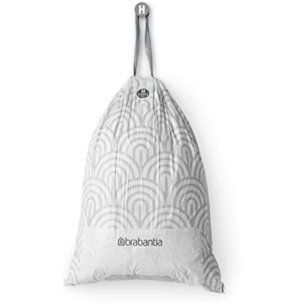 Brabantia PerfectFit Bin Liners Size H | 50-60L Trash Bags (40 Count)